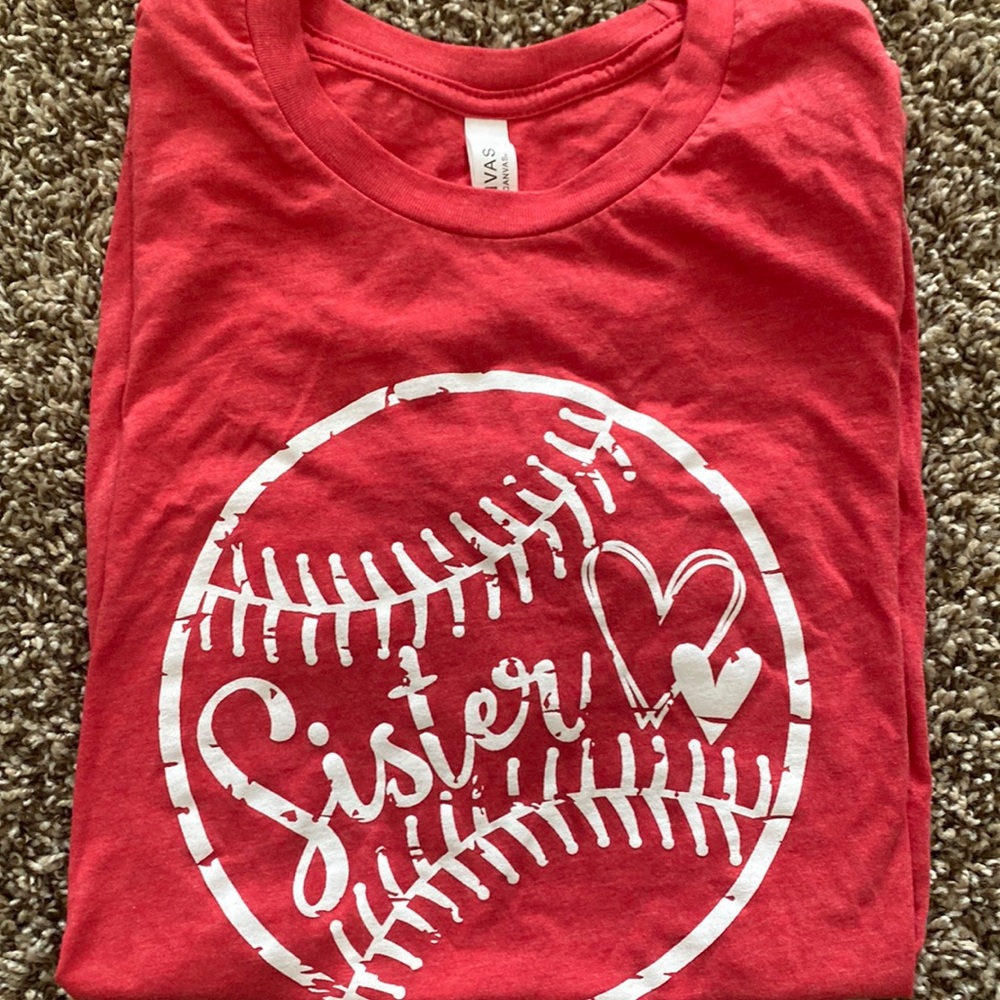Sister Baseball T shirt
